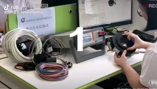 ID25mm Od86mm Standard-Durchgangsloch-Schleifring