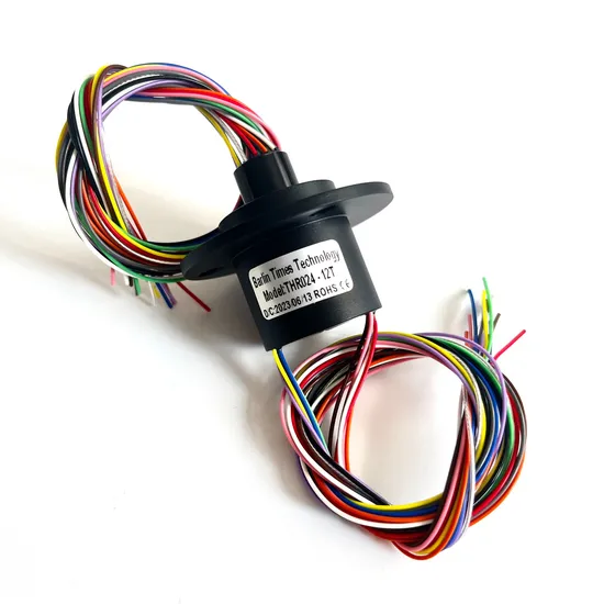 Thr024-12tcapsule Slip Ring with 7mm Through Bore Supplier for Industry Process Equipment