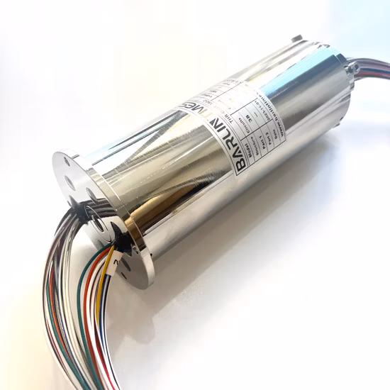 Durchgangsloch-Schleifring mit Stromabnehmerring